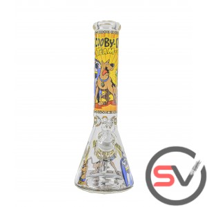 SCOOBY DOO BATMAN ROBIN GLASS BEAKER With ICE CATCHER 14inch